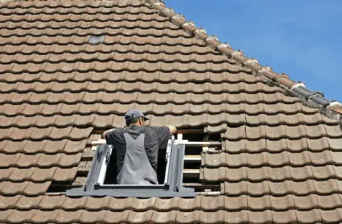 Pose de velux - Camiers
